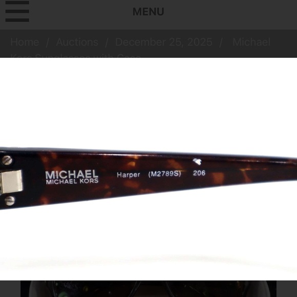Michael Kors Sunglasses with Case main image 4